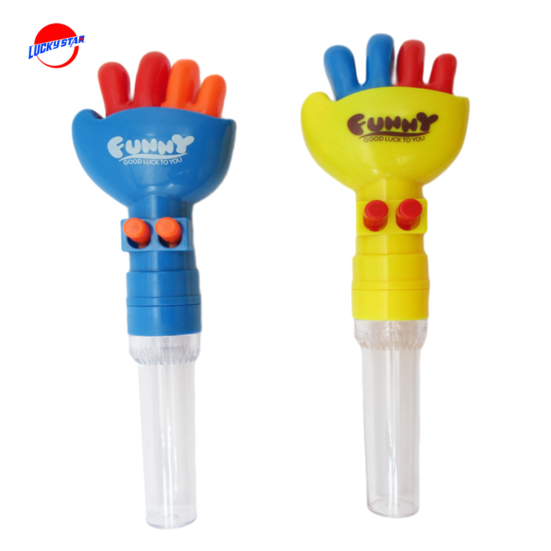 candy toy with hand